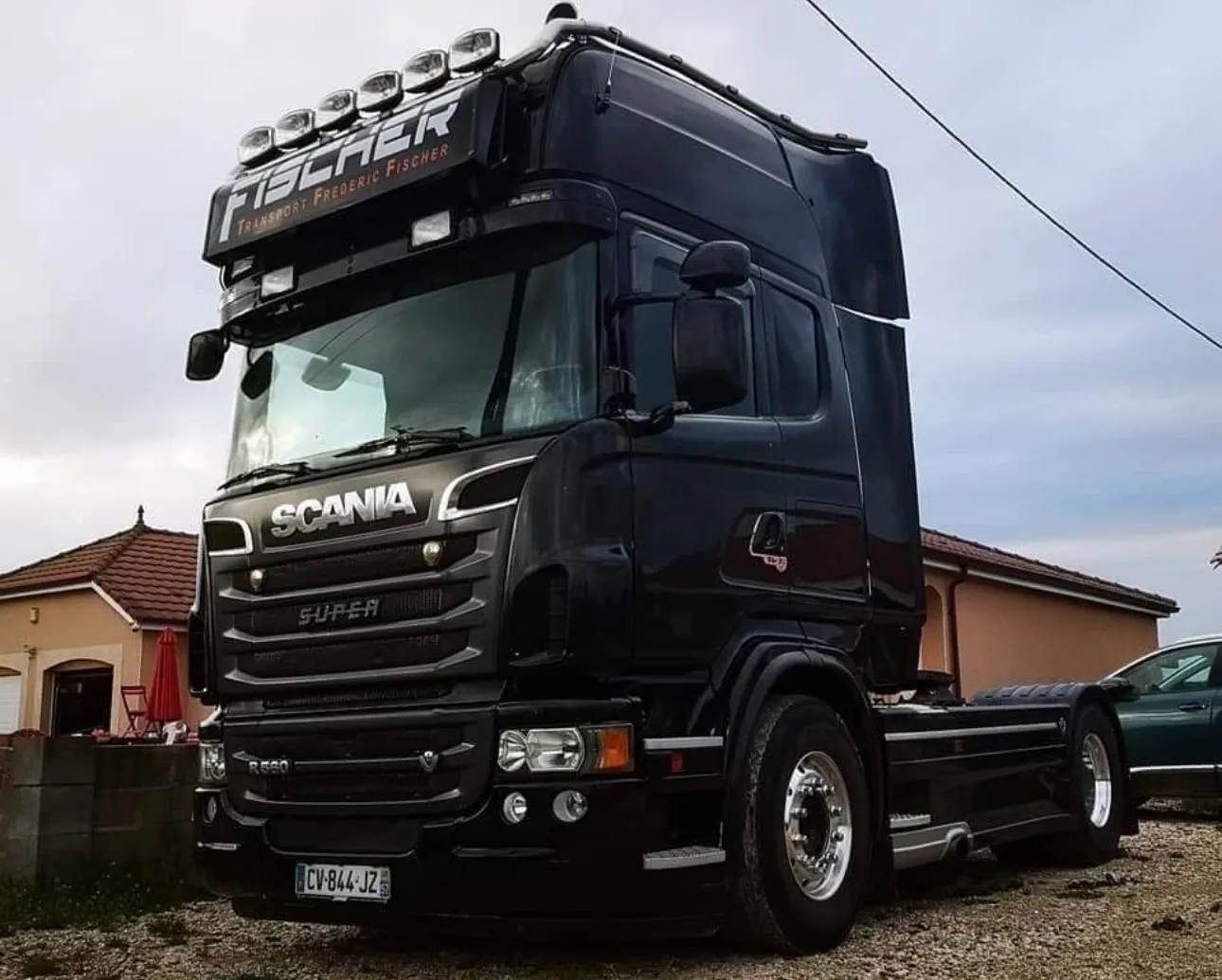 Scania R « Fischer » — Polissage complet